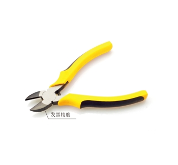 OBLIQUE NOSE PLIERS (ORANGE PEEL HANDLE) SK5126
